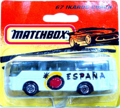 MATCHBOX-REGULAR-SCARA 1/64- IKARUS COACH ,,ESPANA&amp;#039;&amp;#039;-++2999 LICITATII !! foto