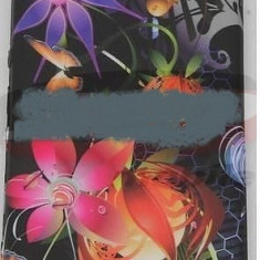 Toc silicon Jelly Case Flowers Sony Xperia M