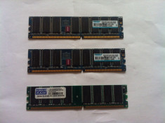 Memorii RAM - 2xKINGMAX DDR-400 512MB + 1xGOODRAM DDR-400 512MB foto