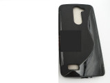 Toc silicon S-Case LG L Bello, Negru, Alt model telefon LG