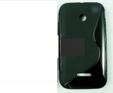 Toc silicon S-Case Huawei Ascend Y210D, Negru, Alt model telefon Huawei