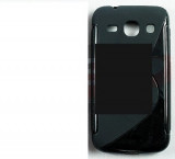 Toc silicon S-Case Samsung Galaxy Core Plus G3500, Negru, Alt model telefon Samsung