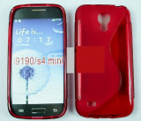 Toc silicon S-Case Samsung I9190 Galaxy S4 mini, Negru, Alt model telefon Samsung