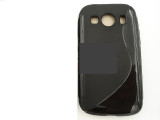 Toc silicon S-Case Samsung G357FZ Galaxy Ace 4, Negru, Alt model telefon Samsung