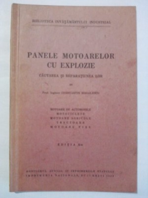 Panele motoarelor cu explozie - Constantin Mihailescu (1938) / R3P2F foto