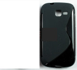 Toc silicon S-Case Samsung Galaxy Fresh S7390, Negru, Alt model telefon Samsung