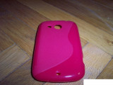 Toc silicon S-Case HTC Desire 200, Rosu, Alt model telefon HTC