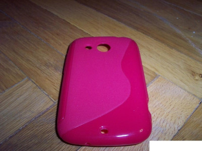 Toc silicon S-Case HTC Desire 200 foto