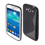 Toc silicon S-Case Samsung I9060 Galaxy Grand Neo, Negru, Alt model telefon Samsung