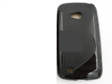 Toc silicon S-Case LG L50, Negru, Alt model telefon LG