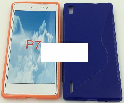 Toc silicon S-Case Huawei Ascend P7 foto