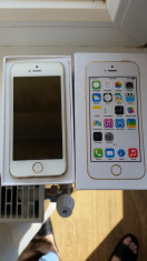 IPHONE 5S 16GB GOLD NEVERLOCKED NOU NEACTIVAT 0 MIN TIPLE foto