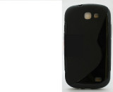 Toc silicon S-Case Samsung Galaxy Express I8730, Negru, Alt model telefon Samsung