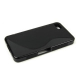 Toc silicon S-Case BlackBerry Z10, Alb, Alt model telefon Blackberry