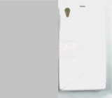 Toc silicon S-Case Sony Xperia Z1, Transparent, Alt model telefon Sony