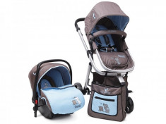 Carucior 3 in 1 Sarah Blue Cangaroo foto