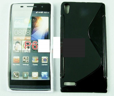 Toc silicon S-Case Huawei Ascend P6 foto