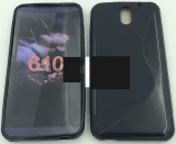 Toc silicon S-Case HTC Desire 610, Rosu, Alt model telefon HTC