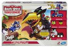 Joc Angry Birds - Jenga Optimus Prime Attack - Hasbro A9261 foto