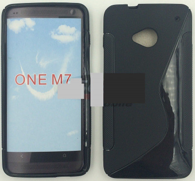 Toc silicon S-Case HTC One M7 foto