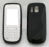 Toc silicon S-Case Nokia Asha 202, Negru, Alt model telefon Nokia