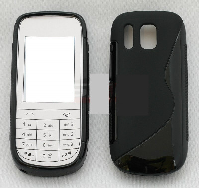 Toc silicon S-Case Nokia Asha 202 foto