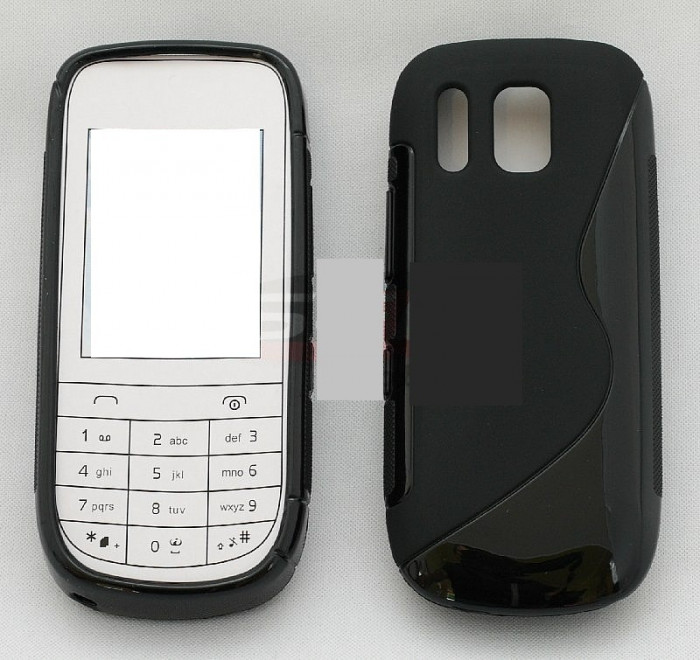 Toc silicon S-Case Nokia Asha 202