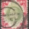 Anglia, 1902, regele EDWARD al VII-lea, stampilat