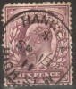 Anglia, 1902, regele EDWARD al VII-lea, stampilat