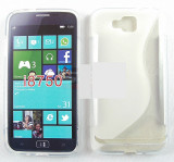 Toc silicon S-Case Samsung Ativ S I8750, Negru, Alt model telefon Samsung