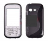 Toc silicon S-Case Samsung Galaxy Chat B5330, Negru, Alt model telefon Samsung