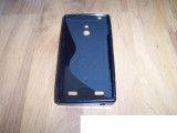 Toc silicon S-Case Sony Xperia P, Negru, Alt model telefon Sony