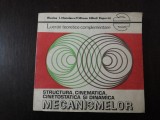 STRUCTURA, CINEMATICA, CINETOSTATICA SI DINAMICA MECANISMELOR - N. I. Manolescu, Alta editura