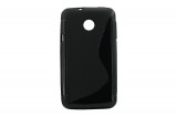 Toc silicon S-Case Huawei Ascend Y330, Negru, Alt model telefon Huawei