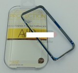 Bumper aluminiu iPhone 5 / 5S turcoaz, Albastru