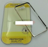 Bumper aluminiu iPhone 6 argintiu, Albastru