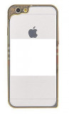 Bumper aluminiu STYLE iPhone 6 argintiu inchis