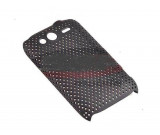 Toc Mesh Case HTC Wildfire S, Alb, Alt model telefon HTC, Silicon