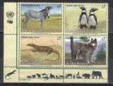 NATIUNILE UNITE - VIENA 1993, Fauna, serie completa neuzata, MNH, Nestampilat