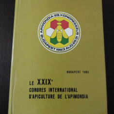 LE XXIX-e CONGRES INTERNATIONAL D'APICULTURE DE L'APIMONDIA - 1983, 515 p.