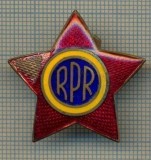 2064 INSIGNA - MILITARA - EMBLEMA DE COIFURA -RPR, PERIOADA STALINISTA -starea care se vede