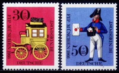 Germania RF 1966 - cat.nr.373-4 neuzat,perfecta stare foto