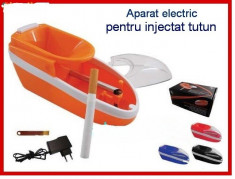 APARAT ELECTRIC PENTRU INJECTAT TUTUN IN TUBURI DE TIGARI. INJECTOR TUBURI foto