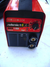 Aparat sudura electronic ( invertor ) sodernic gold 1.160 A NOU foto