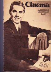 revista CINEMA nr. 469 din 23 febr. 1940 foto