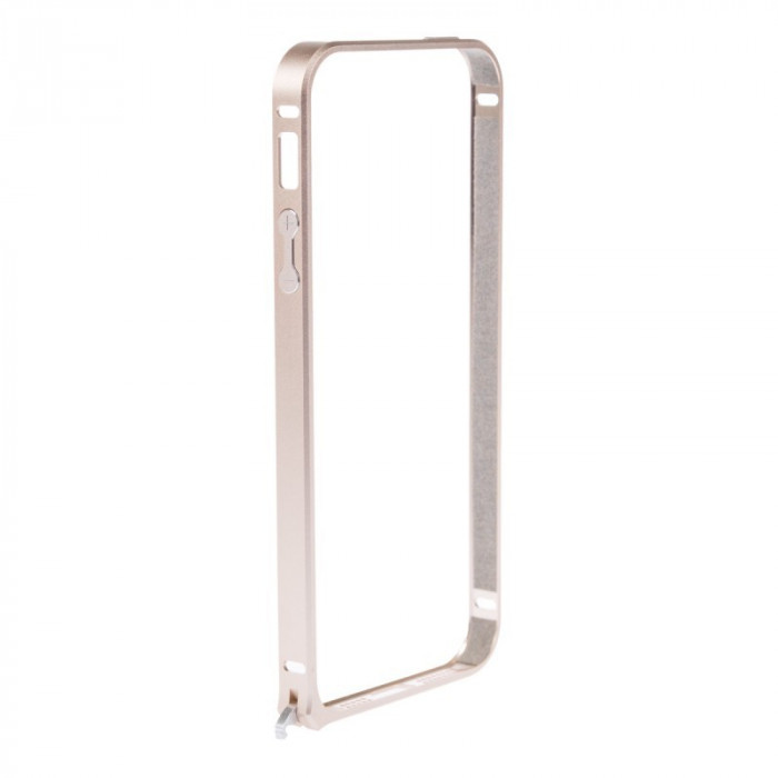 Bumper aluminiu iPhone 5 / 5S auriu