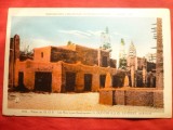 2 Ilustrate - Expozitia Coloniala Paris 1931 , color- Butique Sudanez , Palatul Angkor