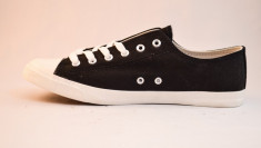 Tenisi barbatesti negri tip Converse Simple foto