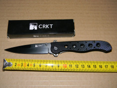 BRICEAG. CUTIT CRKT. Maner Aluminiu. Lama MARCATA, OTEL. Produs Nou. SIGILAT foto