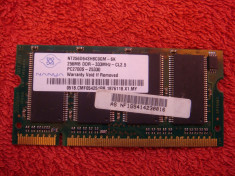 Memorie 256 MB ( DDR1 333 Mhz ) pentru laptop. foto